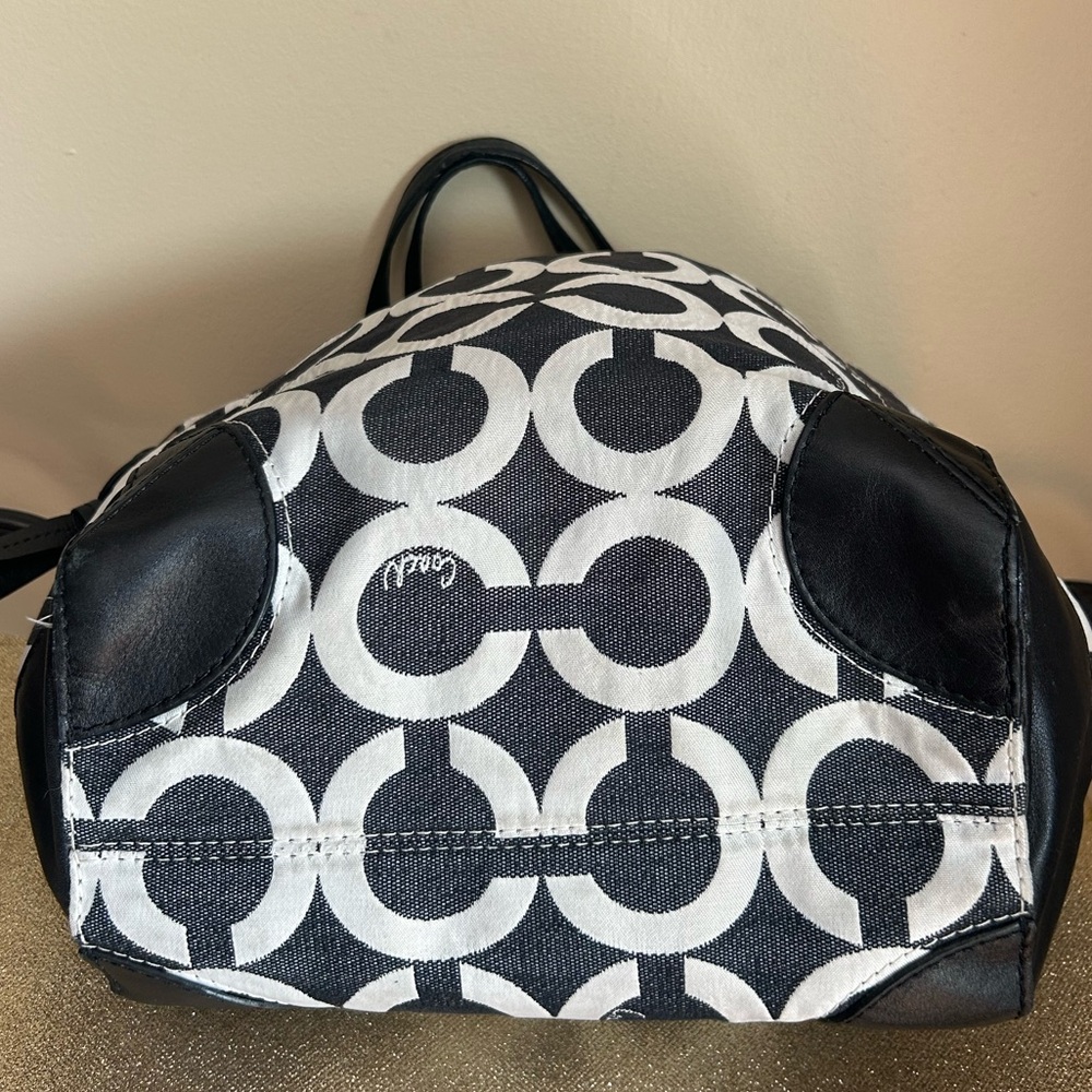 Coach Peyton Monogram Tote Shoulder Bag - Picture 6 of 12